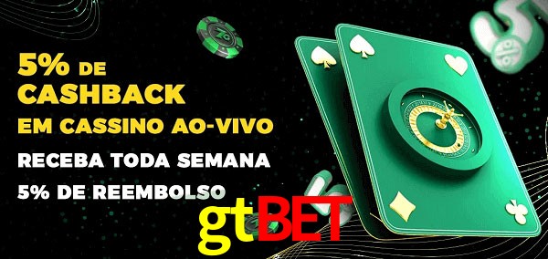Promoções do cassino ao Vivo gtbet
